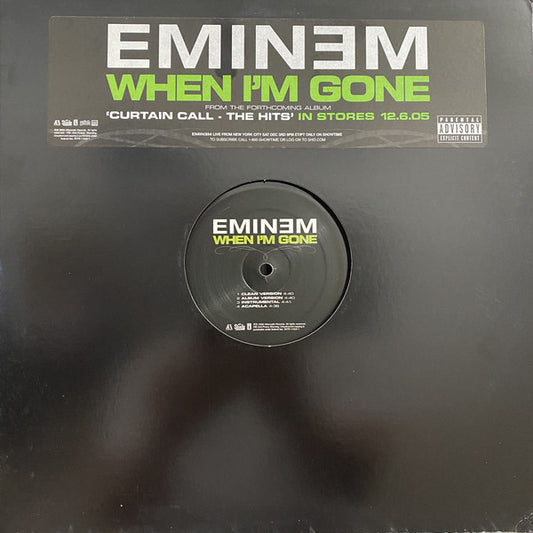 Eminem : When I'm Gone (12")