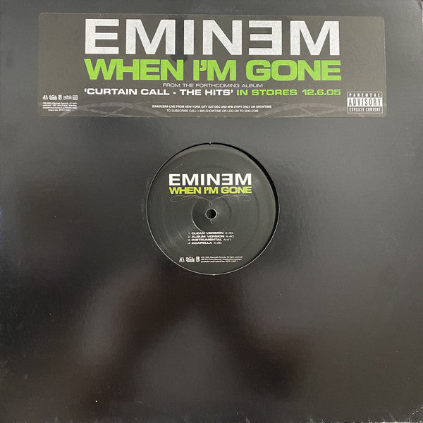 Eminem : When I'm Gone (12")