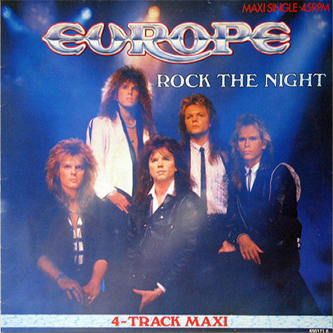 Europe (2) : Rock The Night (12", Maxi)