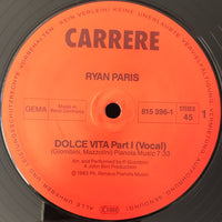 Ryan Paris : Dolce Vita (Original Version) (12", Maxi, Pap)
