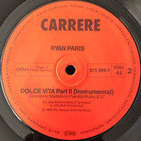 Ryan Paris : Dolce Vita (Original Version) (12", Maxi, Pap)