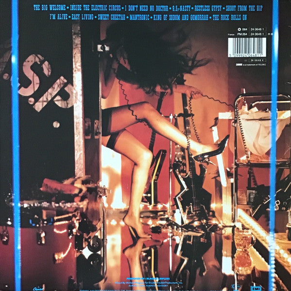 WASP* : Inside The Electric Circus (LP, Album)