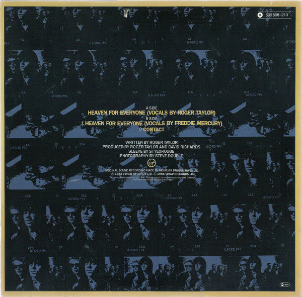 The Cross (3) : Heaven For Everyone (12", Maxi)