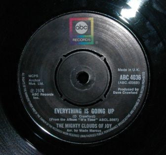 The Mighty Clouds Of Joy : Mighty Cloud Of Joy (7")