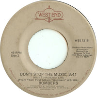 Bombers : (Everybody) Get Dancin' (7")