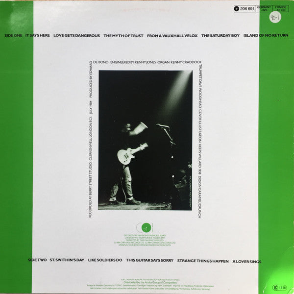 Billy Bragg : Brewing Up With Billy Bragg (LP, Album)