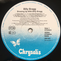 Billy Bragg : Brewing Up With Billy Bragg (LP, Album)