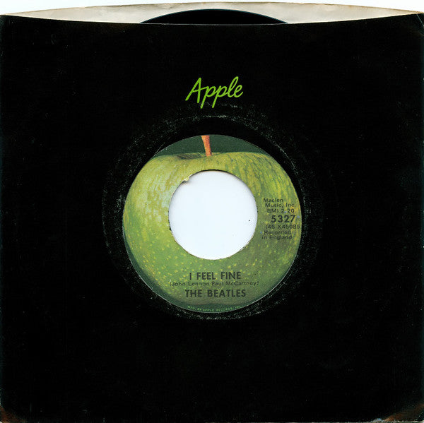 The Beatles : I Feel Fine (7", Single, RE, Win)