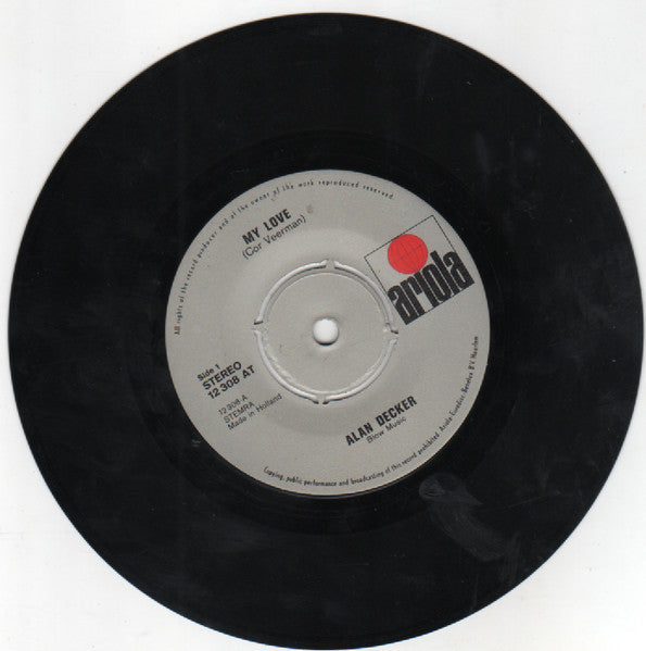 Alan Decker : My Love (7", Single)