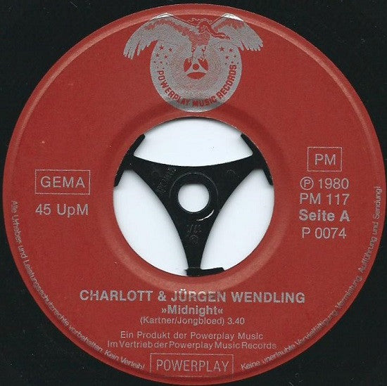 Charlott & Jürgen Wendling : Midnight (7")