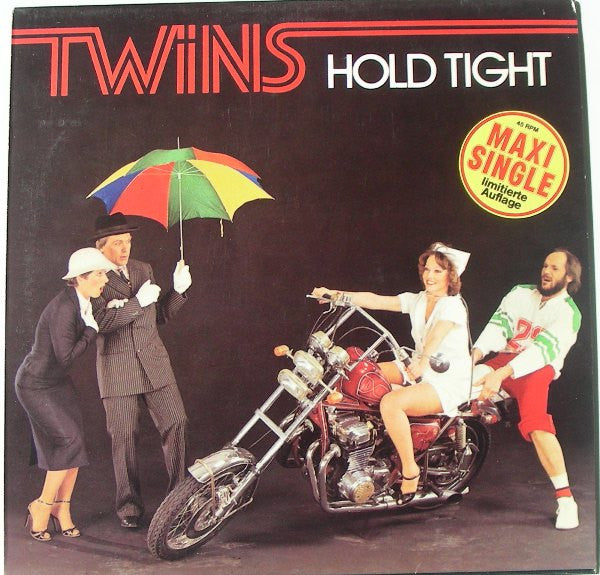 Twins (7) : Hold Tight (12", Maxi, Ltd)