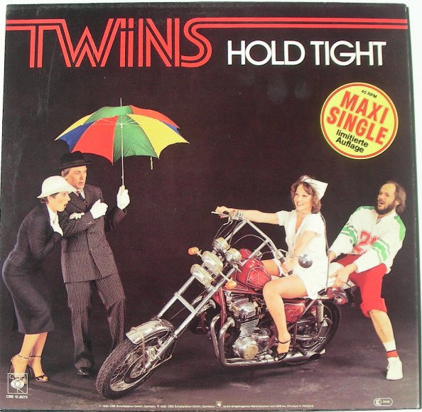 Twins (7) : Hold Tight (12", Maxi, Ltd)