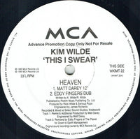 Kim Wilde : Heaven (12", Promo)