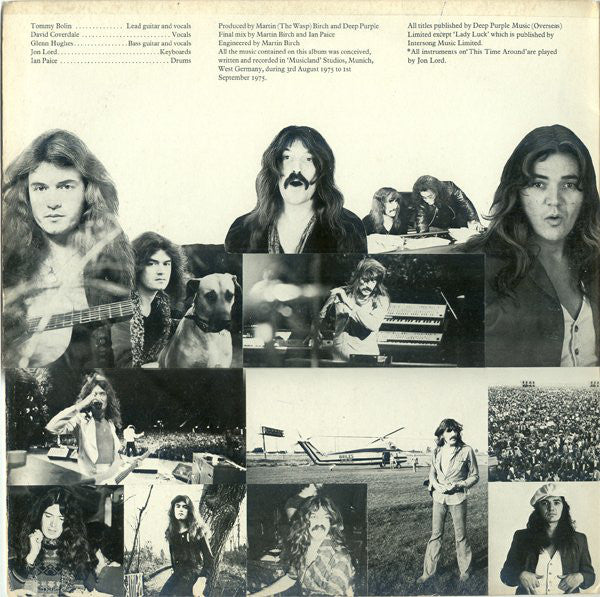 Deep Purple : Come Taste The Band (LP, Album, Gat)