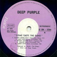 Deep Purple : Come Taste The Band (LP, Album, Gat)