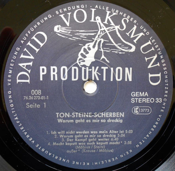 Ton Steine Scherben : Warum Geht Es Mir So Dreckig? (LP, Album, RE)