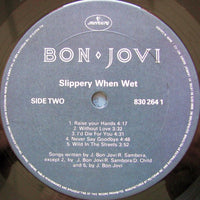 Bon Jovi : Slippery When Wet (LP, Album, Red)