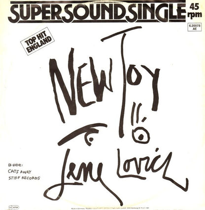 Lene Lovich : New Toy (12", Maxi)