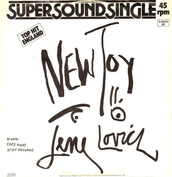 Lene Lovich : New Toy (12", Maxi)