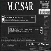 Real McCoy : It's On You (7", Single)
