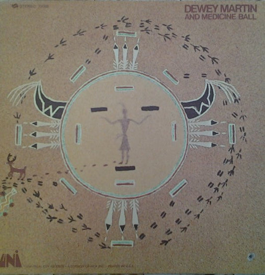 Dewey Martin And Medicine Ball : Dewey Martin And Medicine Ball (LP, Album, Gat)