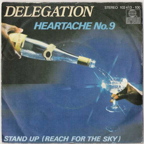 Delegation : Heartache No. 9 (7", Single)