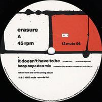 Erasure : It Doesn't Have To Be (12", Single)