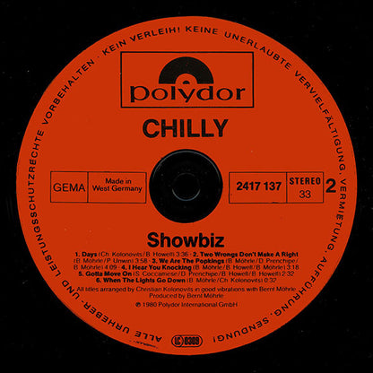 Chilly : Showbiz (LP, Album)