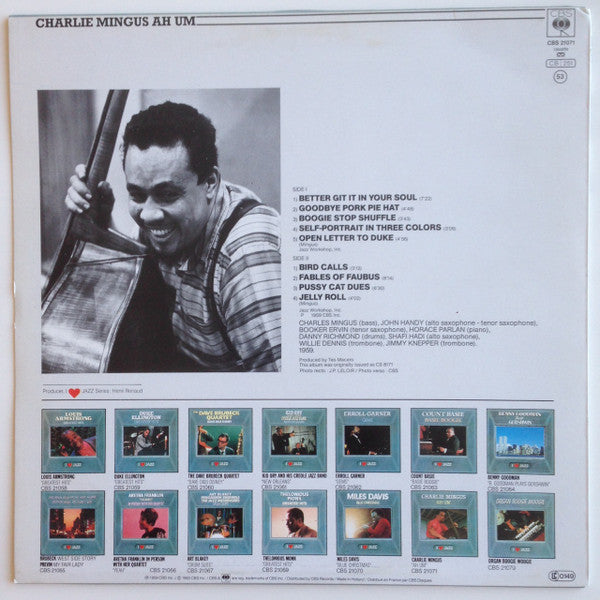 Charlie Mingus* : Ah Um (LP, Album, RE, Ful)
