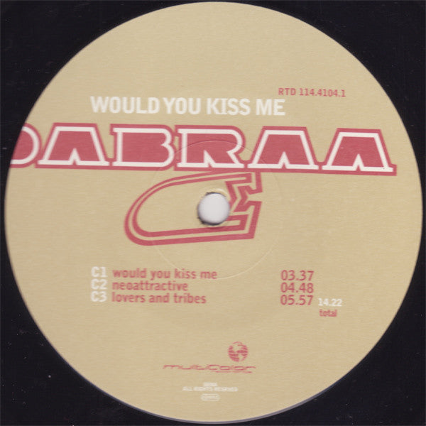 Wondabraa : Would You Kiss Me (2xLP)