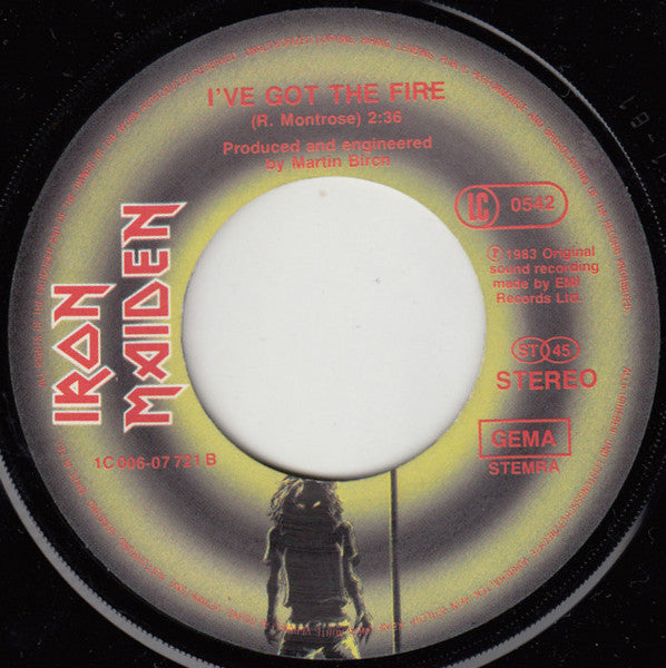 Iron Maiden : Flight Of Icarus (7", Single)