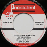 Conjunto Tony Araujo : Vem Vem Querida (7", EP)