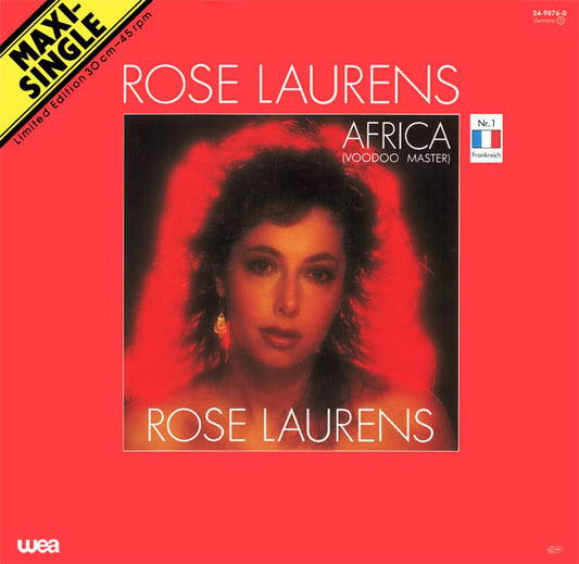 Rose Laurens : Africa (Voodoo Master) (12", Maxi, Ltd)