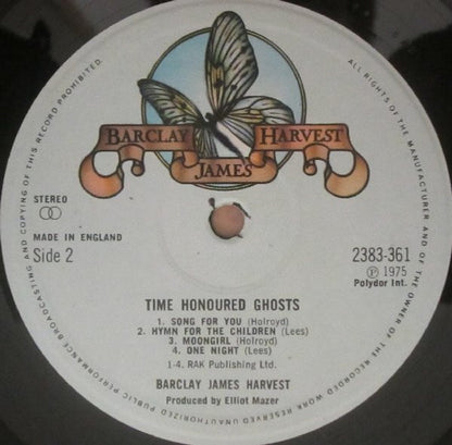 Barclay James Harvest : Time Honoured Ghosts (LP, Album)