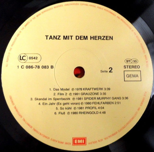 Various : Tanz Mit Dem Herzen (LP, Comp, RP)
