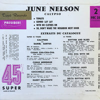 June Nelson (2) : June Nelson Sings Calypso (N°2) (7", EP)