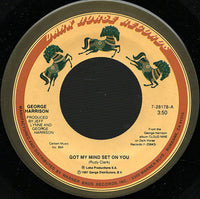 George Harrison : Got My Mind Set On You (7", Single, Spe)