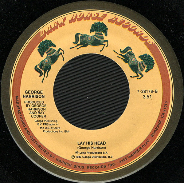 George Harrison : Got My Mind Set On You (7", Single, Spe)