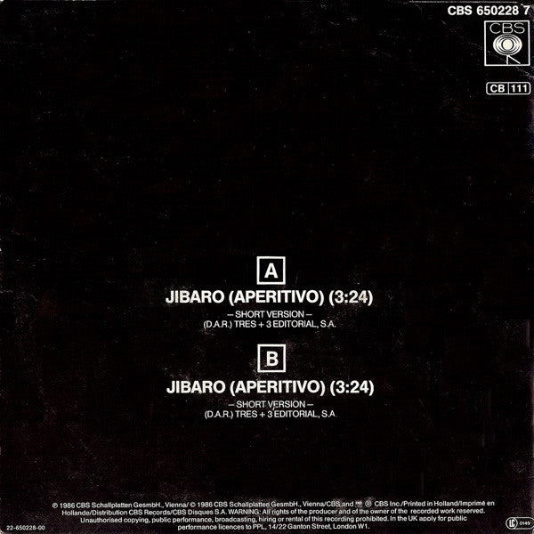 Elkin & Nelson : Jibaro (7", Single, RE, RM)