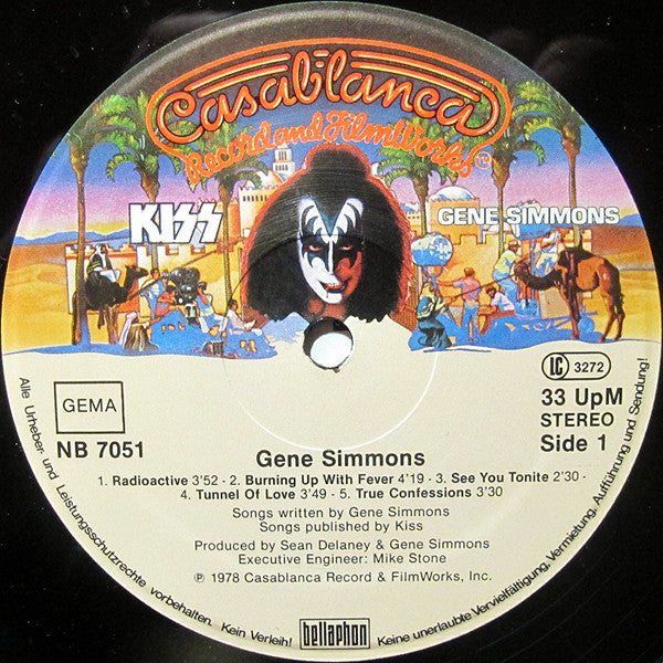 Kiss, Gene Simmons : Gene Simmons (LP, Album)