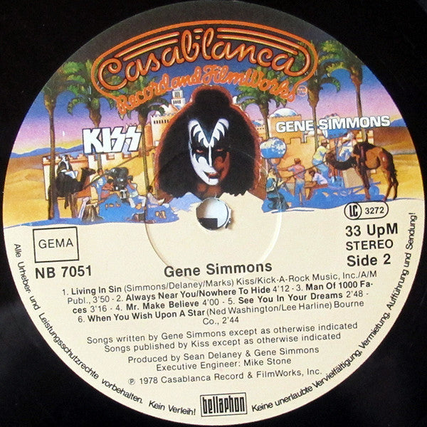 Kiss, Gene Simmons : Gene Simmons (LP, Album)