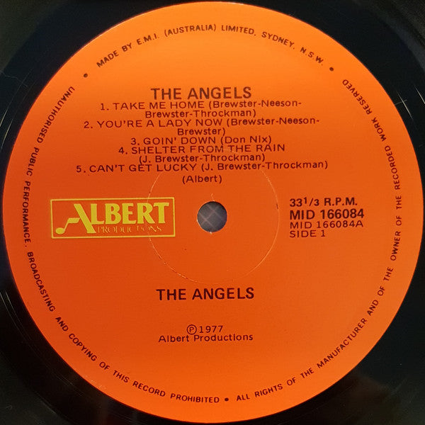 The Angels : The Angels (LP, Album, RP)