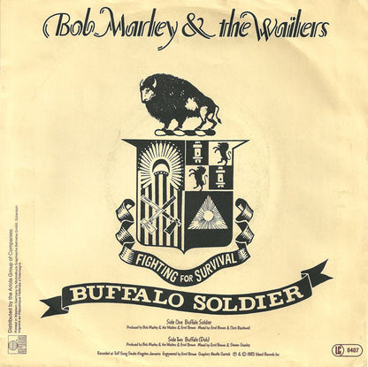 Bob Marley & The Wailers : Buffalo Soldier (7", Single)