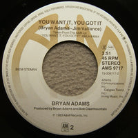 Bryan Adams : This Time (7")