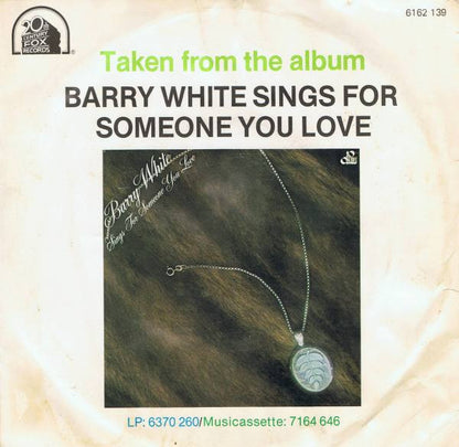 Barry White : Oh What A Night For Dancing (7", Single)