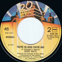 Barry White : Oh What A Night For Dancing (7", Single)
