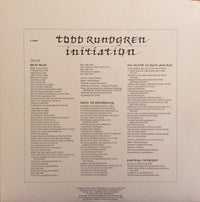 Todd Rundgren : Initiation (LP, Album)