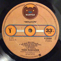 Todd Rundgren : Initiation (LP, Album)