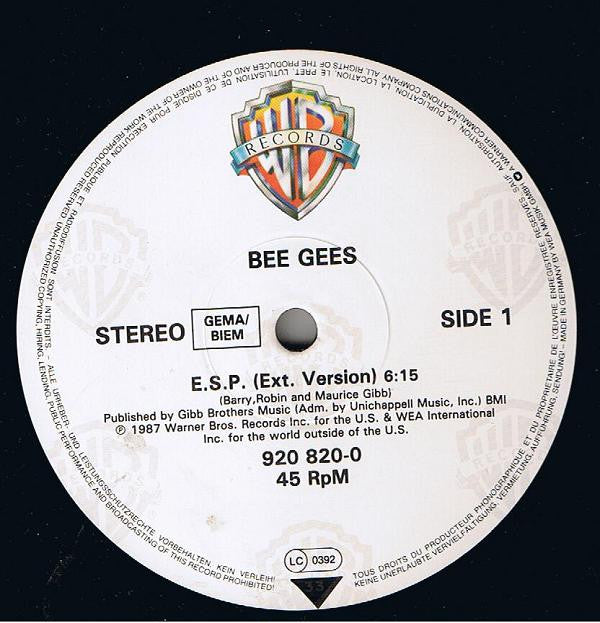 Bee Gees : E·S·P (12", Maxi)