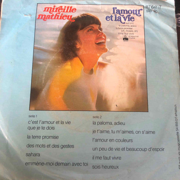 Mireille Mathieu : Folle Folle, Follement Heureuse (7", Single)